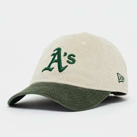 New Era 9TWENTY Block Cord Oakland Athletics beige
