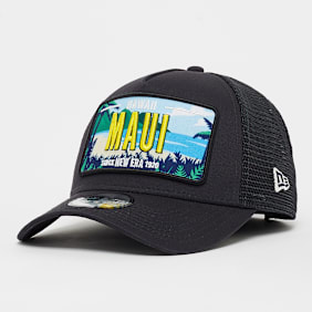 New Era A-Frame Trucker Licence Plate azul