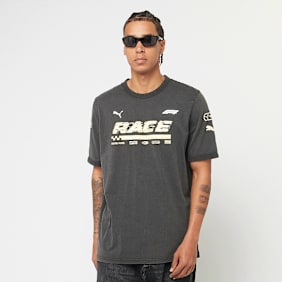 PUMA F1 Graphic Ringer Tee gris