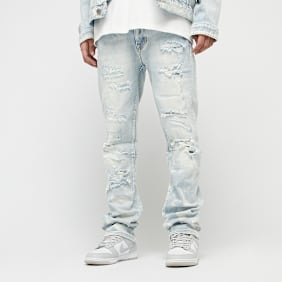 Smoke Rise Vintage Rip & Repair Jeans bleu