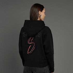 SNIPES Snipes S Patch Oversized Hoodie noir