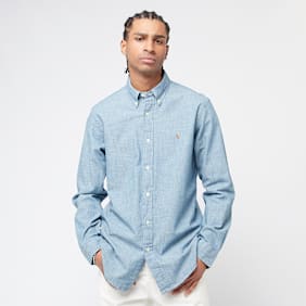 Polo Ralph Lauren Long Sleeve Sport Shirt azul