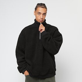 Urban Classics Oversized Teddy Troyer zwart