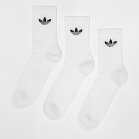 adidas Originals 6 PACK - Trefoil Cushion Crew Socks blanco