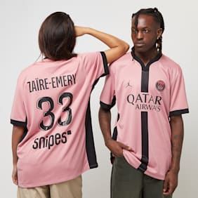 Jordan Zaïre-Emery / No. 33 / PSG Jordan Third Stadium 2024/25 rosa