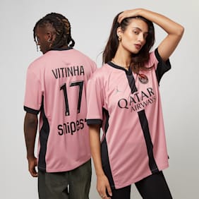 Jordan Vitinha / No. 17 / PSG Jordan Third Stadium 2024/25 roza