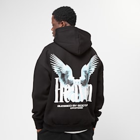 DropSize Heavy Oversized Blessed Hoodie nero