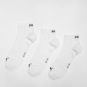 PUMA 3 PACK - Quarter Sock weiß