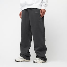 DropSize Open Leg Jogger Washed zwart