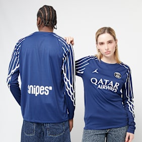 Jordan PSG Nike Dri-Fit Jersey Longsleeve Stadium Fourth niebieski