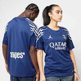 Jordan PSG Nike Dri-Fit Jersey Shortsleeve Stadium Fourth niebieski