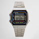CASIO Casio Watch A168WA-1YES argent 1719 1