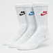 Nike 3 PACK - Sportswear Everyday Essential Crew Socks blanc 388 1