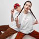 Karl Kani Stripe Tee blanc 555 1
