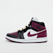 Jordan Air Jordan 1 Mid SE black/dark beetroot/white hyper royal zwart 40260 1