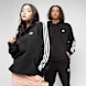 adidas Originals Sweat à Capuche adicolor 3-Stripes Fleece noir 2273 1