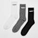 SNIPES 3 PACK - Small Logo Essential Crew Socks multicolor 2445 1