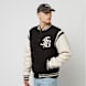 FUBU Old English Varsity Jacket noir 15518 1