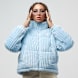 Karl Kani OG Fuzzy Corduroy Short Puffer Jacket bleu 19860 1