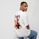 PEQUS Drowned Angels Graphic T-Shirt weiß 25738 1