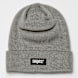 SNIPES Woven Label Basic Logo Beanie grau 24628 1