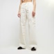 Karl Kani Small Signature Washed Cargo Pants beige 24711 1