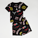 Jordan 23 Ring All Over Print Set (2 Piece) czarny 25185 1