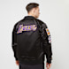 Mitchell & Ness NBA Lightweight Satin Bomber Los Angeles Lakers schwarz 28504 1