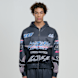 Low Lights Studios Motocross Zip Hoodie 2 gris 29098 1
