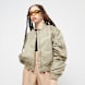 SNIPES Small Logo Padded Cropped Bomber Jacket vert 29300 1