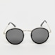 SNIPES Lunettes de soleil rondes noir 29417 1