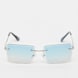 SNIPES Lunettes de soleil sans monture bleu 29420 1