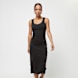 Urban Classics Rib Top Dress zwart 30282 1