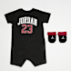 Jordan 23 Romper & Bootie Set zwart 30448 1