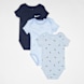 Nike Baby Essentials Bodysuit (3 Pack) blauw 30471 1