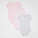 Nike Baby Essentials Bodysuit (3 Pack) lichtroze 30472 1