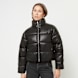 Karl Kani Serif Crop Polyurethan Puffer Jacke schwarz 30841 1