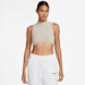 Nike Sportswear Chill Knit Rib Crop Tanktop beige 30910 1