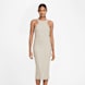 Nike Sportswear Chill Knit Rib Midi Dress beige 30920 1