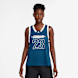 Jordan Jersey 23 Tank 2 blauw 31149 1