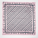 Karl Kani OG All Over Print Satin Scarf różowy 31382 1