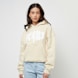 PEQUS Cropped Mythic Logo Patch Hoodie beige 31724 1