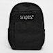 SNIPES Medium Basic Logo Mesh Multi Pocket Backpack zwart 31742 1