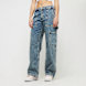 2Y STUDIOS Tali Worker Baggy Jeans plava 31833 1