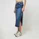 2Y STUDIOS Grian Skirt blauw 31835 1