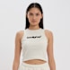 Low Lights Studios Basic Crop Top bege 32004 1