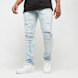 Smoke Rise Vintage Washed Jeans plava 32085 1