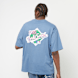 New Era MLB World Series Oversized Tee Los Angeles Dodgers blu 32328 1