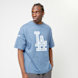 New Era World Series CF Oversized Tee Los Angeles Dodgers bleu 32344 1