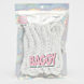 BAGGY ROPE LACES 14mm SET 120cm jet black bijela 32424 1